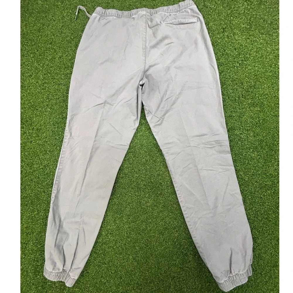 Gap for Good Mens Grey Drawstring Elastic Waist Jogger Pants Size M